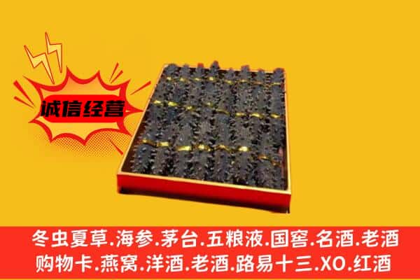 广信区回收海参